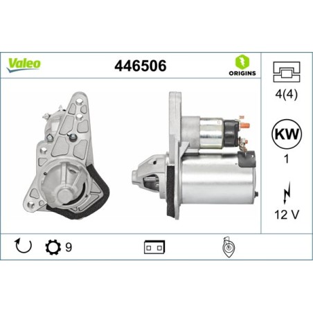 Μίζα VALEO 446506