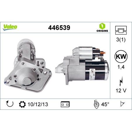 Μίζα VALEO 446539
