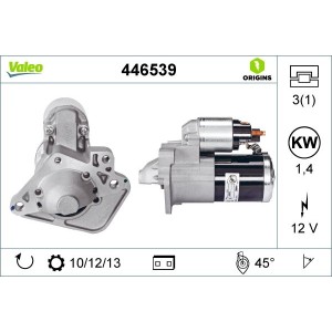 Μίζα VALEO 446539
