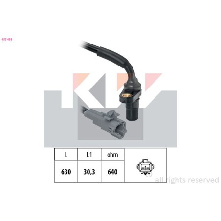 Sensor, RPM KW 453488