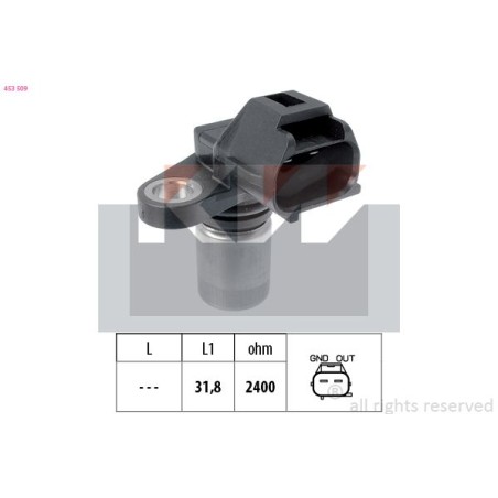 Sensor, crankshaft pulse KW 453509