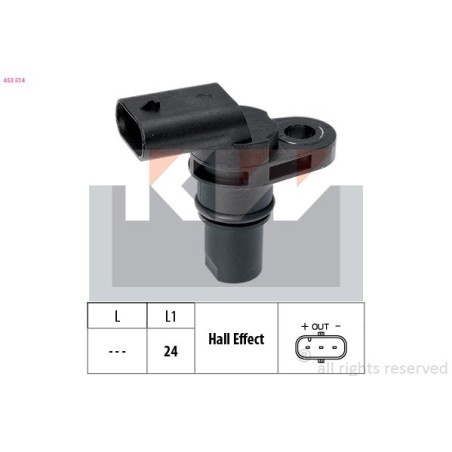 Sensor, crankshaft pulse KW 453514