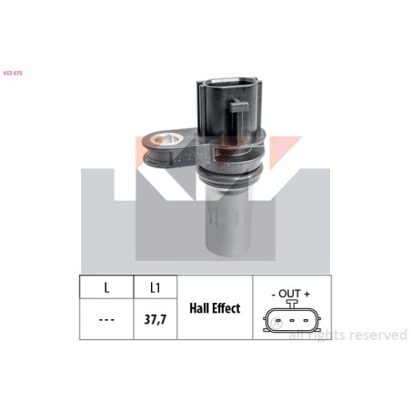 Sensor, crankshaft pulse KW 453675