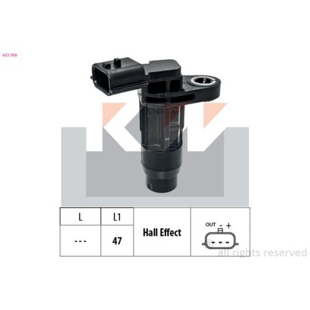 Sensor, crankshaft pulse KW 453768