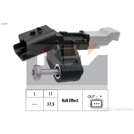 Sensor, crankshaft pulse KW 453806