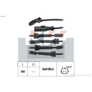 Sensor, wheel speed KW 460146