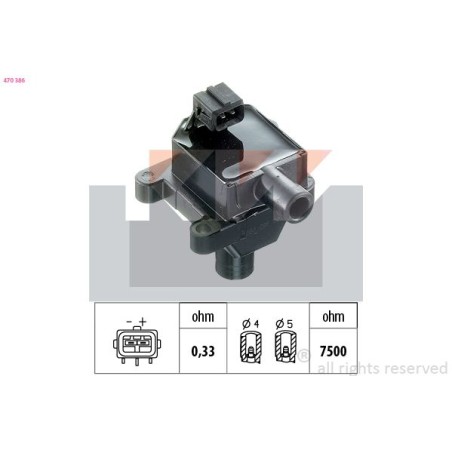 Ignition Coil KW 470386