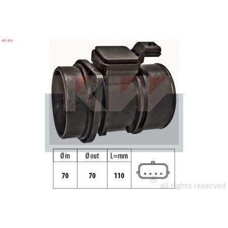 Air Mass Sensor KW 491454