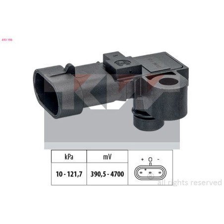 Air Pressure Sensor, altitude adaptation KW 493196