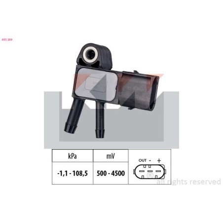 Air Pressure Sensor, altitude adaptation KW 493269