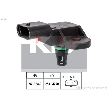 Air Pressure Sensor, altitude adaption KW 493413