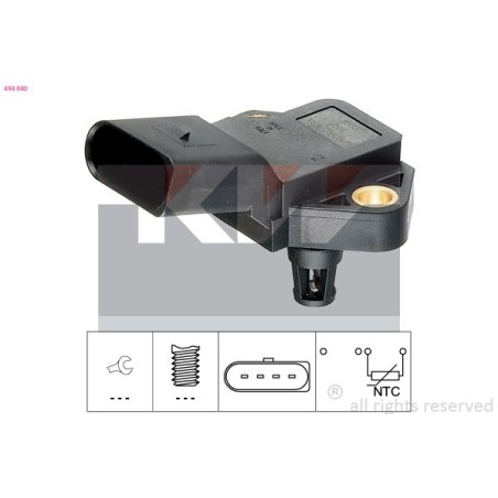 Sensor, intake air temperature KW 494040