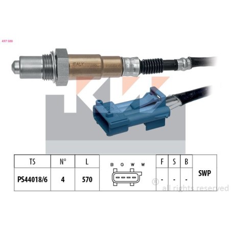 Lambda Sensor KW 497588