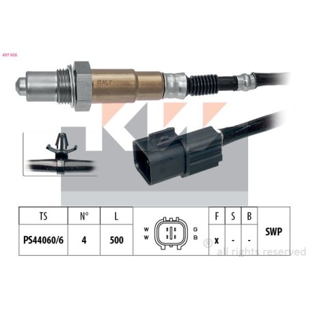 Lambda Sensor KW 497658