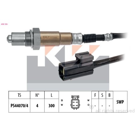 Lambda Sensor KW 498106