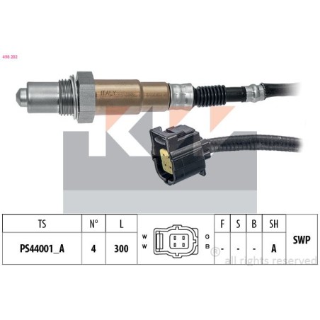 Lambda Sensor KW 498202