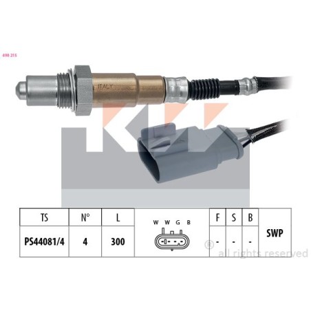 Lambda Sensor KW 498215