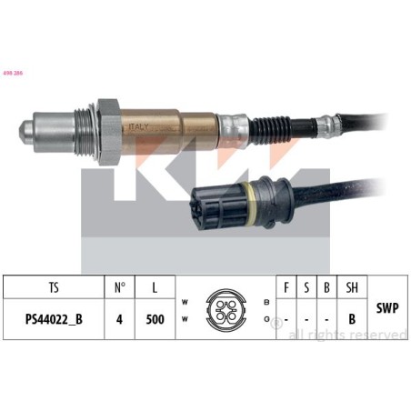 Lambda Sensor KW 498286