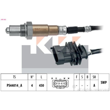 Lambda Sensor KW 498362