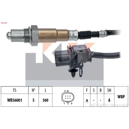 Lambda Sensor KW 498406