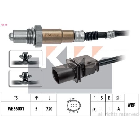 Lambda Sensor KW 498421