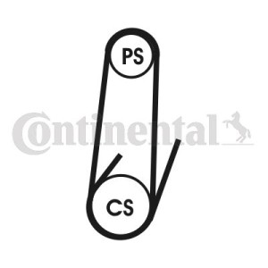 Ιμάντας poly-V CONTINENTAL CTAM 4PK1022ELAST