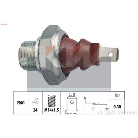 Διακόπτης πίεσης λαδιού KW 500023