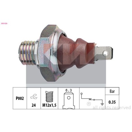 Oil Pressure Switch KW 500026