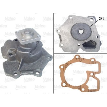 Water Pump, engine cooling VALEO 506155