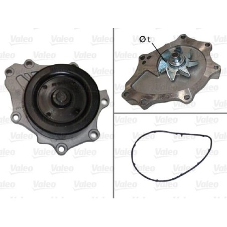 Water Pump, engine cooling VALEO 506905