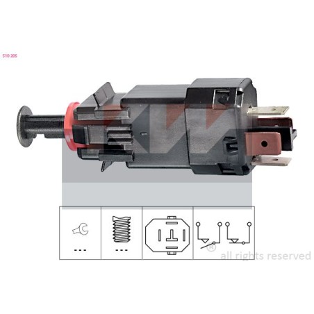 Διακόπτης των φώτων φρένων KW 510205