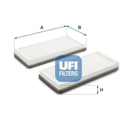 Filter, cabin air UFI 53.005.00