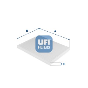 Φίλτρο, αέρας εσωτερικού χώρου UFI 53.124.00