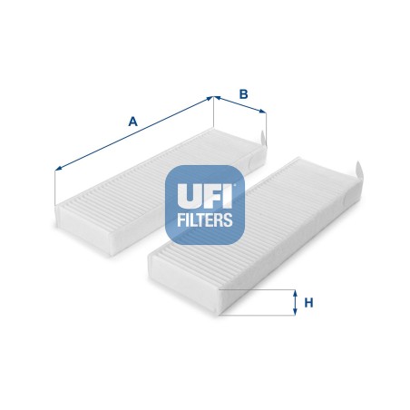 Filter, cabin air UFI 53.154.00