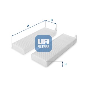 Φίλτρο, αέρας εσωτερικού χώρου UFI 53.154.00