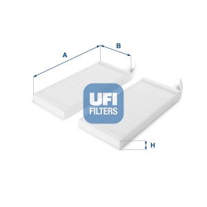 Filter, cabin air UFI 53.164.00