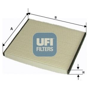 Filter, cabin air UFI 53.185.00