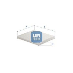 Filter, cabin air UFI 53.186.00