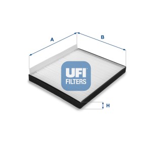 Φίλτρο, αέρας εσωτερικού χώρου UFI 53.208.00