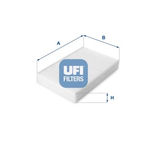 Filter, cabin air UFI 53.223.00