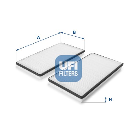 Φίλτρο, αέρας εσωτερικού χώρου UFI 53.228.00