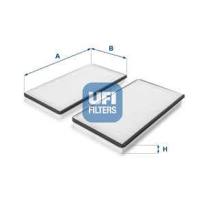 Φίλτρο, αέρας εσωτερικού χώρου UFI 53.228.00