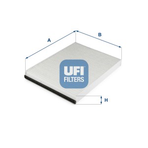 Φίλτρο, αέρας εσωτερικού χώρου UFI 53.324.00
