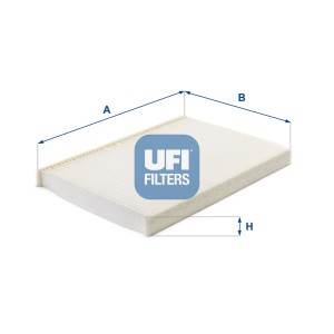 Filter, cabin air UFI 53.391.00