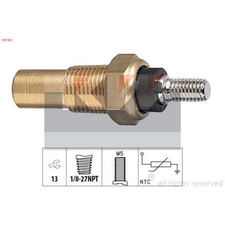 Αισθητήρας, θερμοκρ. ψυκτικού υγρού KW 530082