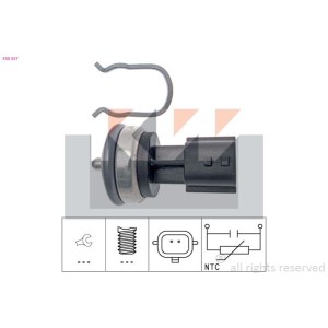 Sensor, coolant temperature KW 530337