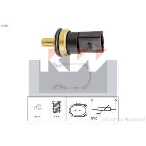 Sensor, fuel temperature KW 530376