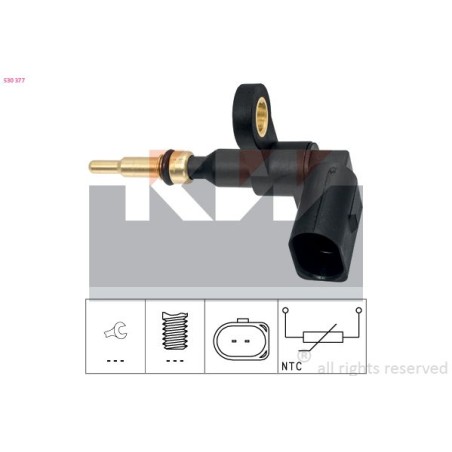 Sensor, coolant temperature KW 530377