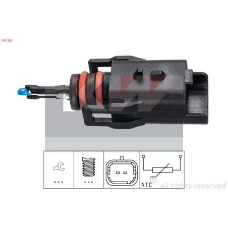 Sensor, fuel temperature KW 530392