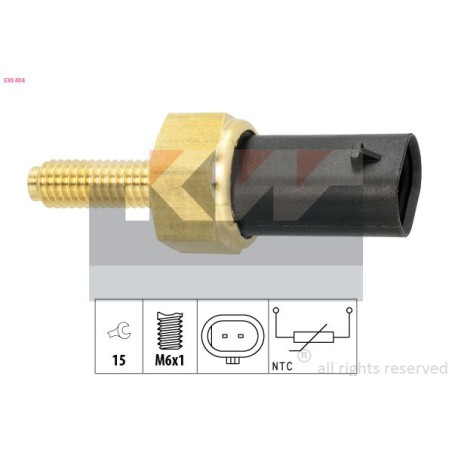 Sensor, coolant temperature KW 530404